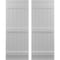 Ekena Millwork Americraft 6-Board (3 Batten) Exterior Real Wood Joined Board-n-Batten Shutters, ARW401BB621X71PRH ARW401BB621X71PRH - alternate 1